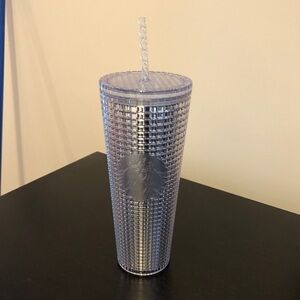NWT Starbucks Platinum Disco Studded Tumbler
